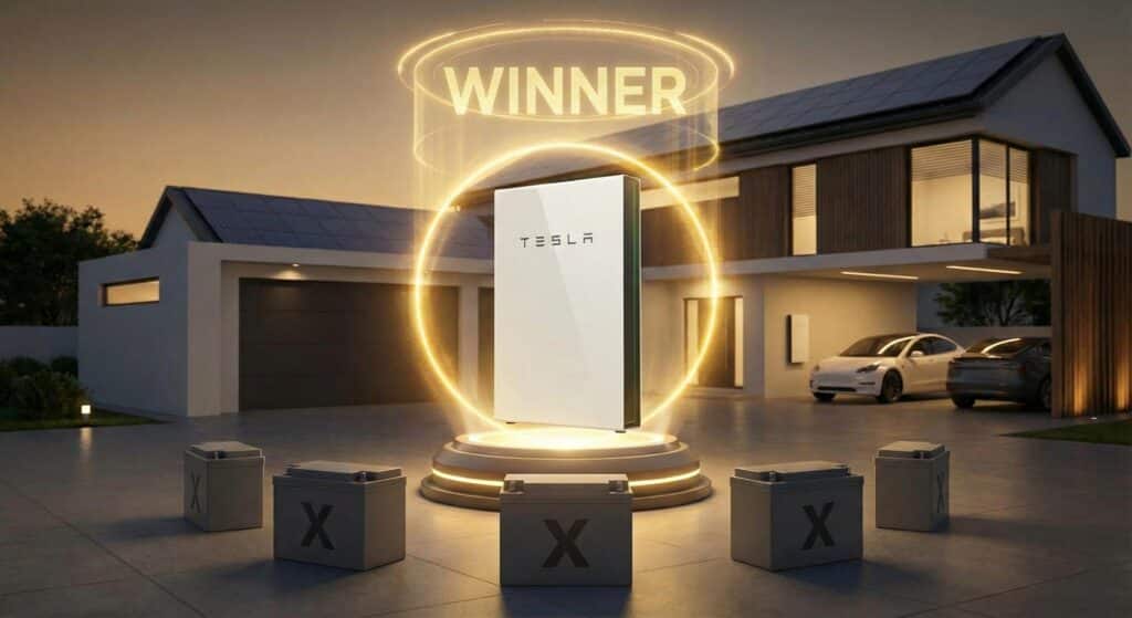 Tesla Powerwall 3 winner home battery comparison image